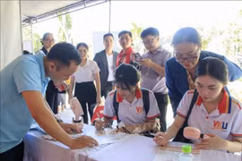 The job fair is expected to help job seekers access employment information and services. (Photo: VNA)