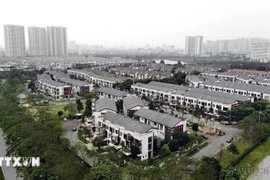 High-end apartment projects in Gamuda Gardens Urban Area in Hanoi are developed by Malaysian real estate group Gamuda Land. (Photo: VNA) 
