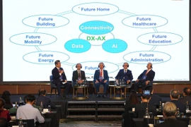 The event attracts around 500 policymakers, economists, entrepreneurs, and creative professionals from Vietnam and other countries. (Photo: VNA)