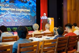 The Vietnam summer school of artificial intelligence (AI) and quantum computing (VSAIQC) opens in Gia Lai province on August 18. (Photo: Nhandan.vn)