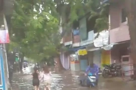 Floodwaters cover roads and residential areas in Jakarta following heavy rainfall on January 12, 2025. (Photo: www.jakartadaily.id)