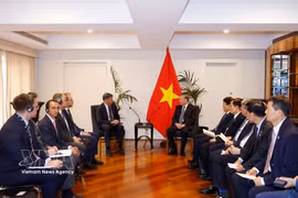 Top Vietnamese leader meets head of Australia's Liberal - National Coalition