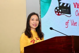 Vietnamese Ambassador to Sri Lanka Trinh Thi Tam speaks at the event's opening ceremony (Photo: VNA)