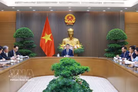Prime Minister Le Minh Hung has a phone conversation with New Zealand’s Prime Minister Christopher Luxon on May 20 (Photo: VNA)
