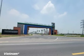 The Quang Lang - Dang Le industrial cluster in Xuan Truc commune, Hung Yen province (Photo: VNA)