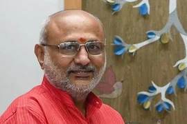 Chandrapuram Ponnusami Radhakrishnan, Chairman of the Rajya Sabha (upper house) and Vice President of India. (Photo: Hindustan Times)