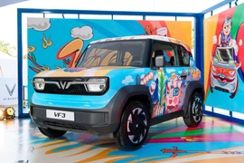 The VF 3 remains the brand’s most popular model, often described as a “national car” among Vietnamese consumers, with 2,274 units delivered in February. (Photo: Vinfast)