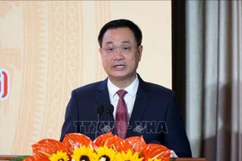 Le Ngoc Quang, member of the Party Central Committee, Secretary of the Da Nang Party Committee, and head of the city’s Party delegation to the 14th National Party Congress. (Photo: VNA)