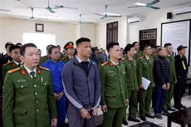 Defendants at the court (Photo: VNA)