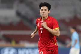 Vietnam's U23 national football team will meet Group A runners-up U23 Philippines in the 2025 ASEAN U23 Championship semifinals. (laodongthudo.vn)