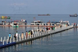 An Thoi Port in Phu Quoc island is set for major upgrades to support logistics and tourism during APEC 2027. (Photo: VNA) 