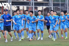 U22 Vietnam are named as the most valuable team at SEA Games 33, according to Transfermarkt. (Photo: VOV)