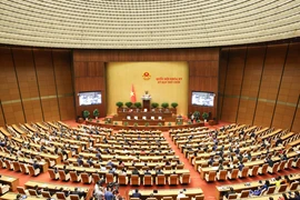 Overview of the closing sitting of the NA's 9th session (Photo: VNA)