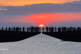 Kiss Bridge in Phu Quoc special zone, An Giang province. (Photo: VNA)
