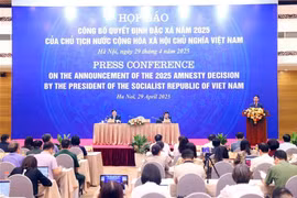 An overview of the press briefing (Photo: VNA)