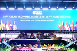 An overview of the 57th ASEAN Economic Ministers’ Meeting (AEM). (Photo published by VNA)