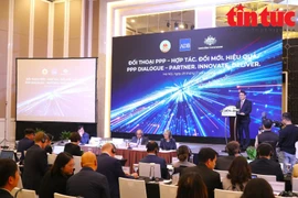 The 2025 High-Level PPP Dialogue is held in Hanoi on November 25. (Photo: VNA)