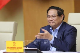 Prime Minister Pham Minh Chinh speaks at the second meeting of the Central Steering Committee for Housing Policy and Real Estate Market in Hanoi on October 11, 2025. Photo: VNA)