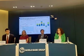 WB experts at “Taking Stock” report release event (Photo: VietnamPlus)