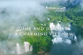 An image promoting Vietnam’s destinations on CNN International in late 2024.