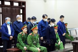 The defendants at the trial on December 22 (Photo: VNA)