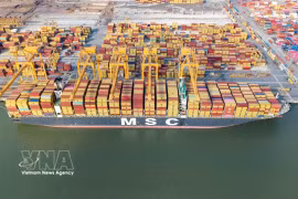 Hai Phong Port (Illustrative photo: VNA)