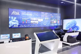 China–ASEAN Artificial Intelligence Application Cooperation Centre deeply integrates future technologies with distinctive ASEAN cultural characteristics. (Photo: VNA) 