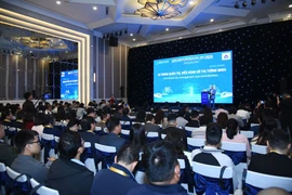 A workshop at the Vietnam–Asia Smart City Summit 2025 (Photo: laodong.vn)