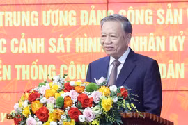 Party General Secretary To Lam speaks at the event (Photo: VNA)