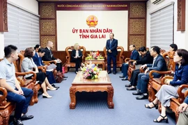 At the handover ceremony (Photo: VNA)