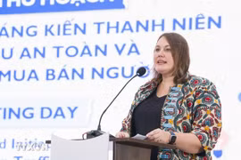 Kendra Rinas, IOM Vietnam Chief of Mission (Photo published by VNA)