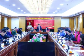 The press conference held by the Party Central Committee’s Commission for Internal Affairs on December 31 (Photo: VNA)