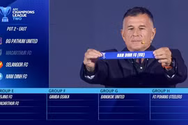 At the official group-stage draw conducted by the Asian Football Confederation (AFC) on August 15. (Photo: vff.org.vn)