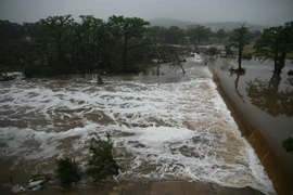 Devastating flash floods strike Kerr county, Texas on July 5. (Photo: US Coast Guard/VNA)