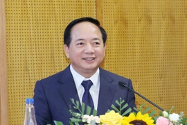 Secretary of the Party Central Committee and head of the committee's Commission for Information, Education and Mass Mobilisation Trinh Van Quyet (Photo: VNA)