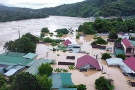 Flooding leaves two dead and missing in Nghe An province (Photo: VNA)