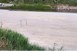 Mekong River Water level in Thailand falls to alarming level