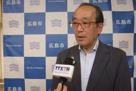 Mayor of Hiroshima Kazumi Matsui expresses deep appreciation for Vietnam’s active participation in the “Mayors for Peace” movement of Japan. (Photo: VNA)