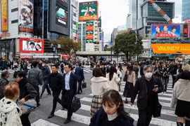 In Tokyo, Japan (Photo: Xinhua)