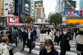 In Tokyo, Japan (Photo: Xinhua)