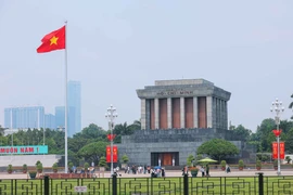 The President Ho Chi Minh Mausoleum in Hanoi. (Photo: VNA)