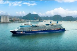 Celebrity Solstice, a luxury Malta-flagged cruise ship operated by Celebrity Cruises. (Photo: sggp.org.vn)