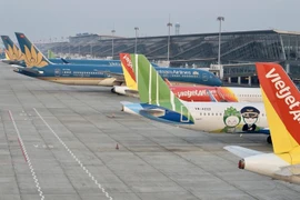Aircraft at a local airport in Vietnam (Photo: VNA)
