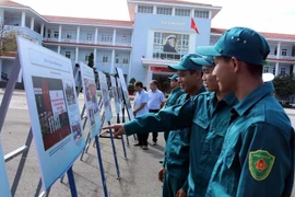 The exhibition on Truong Sa, Hoang Sa is underway in Ba Ria - Vung Tau province. (Photo:VNA)