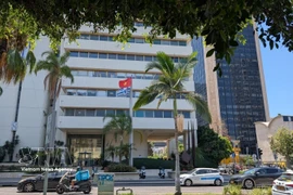 The Vietnamese Embassy in Israel is located within the Beit Amot building on Sha’ul Hamelech street, Tel Aviv. (Photo: VNA)