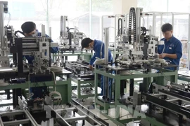 Vietnam is working to turn supporting industries into a key link in supply chains. (Illustrative photo: VNA)