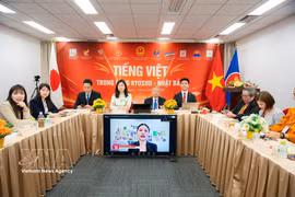 At the event “Vietnamese Language in the heart of Kyushu, Japan” (Photo: VNA)