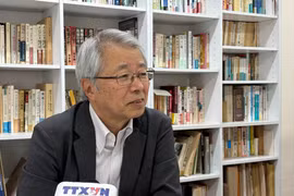 Toshifumi Kitagawa, long-time correspondent in Vietnam for Akahata, the official newspaper of the Japanese Communist Party (Photo: VNA)