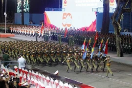 A formation of military forces (Photo: VNA)