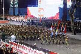 A formation of military forces (Photo: VNA)
